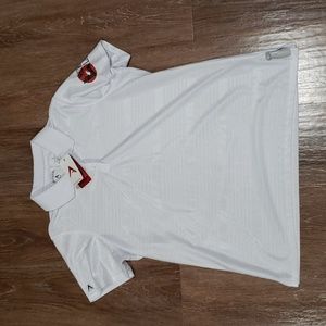 (L) NWT Antigua Activewear Athletic Top Golf Sporty Collared Athleisure